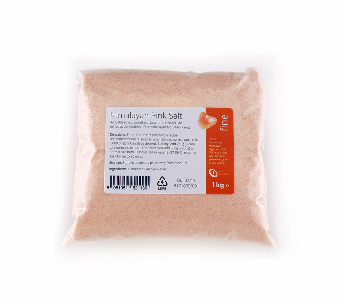 1kg Himalayan Pink Salt